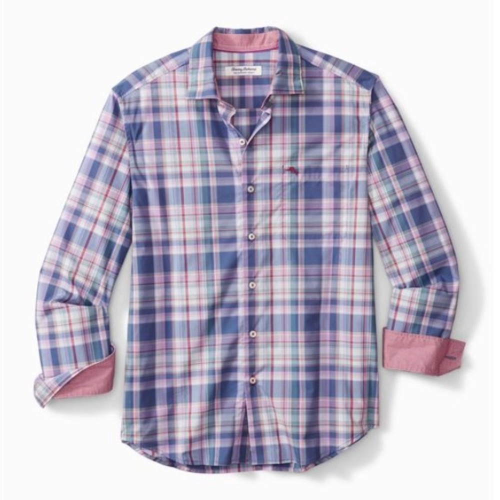 Tommy Bahama Newport Coast Tanga Plaid Shirt